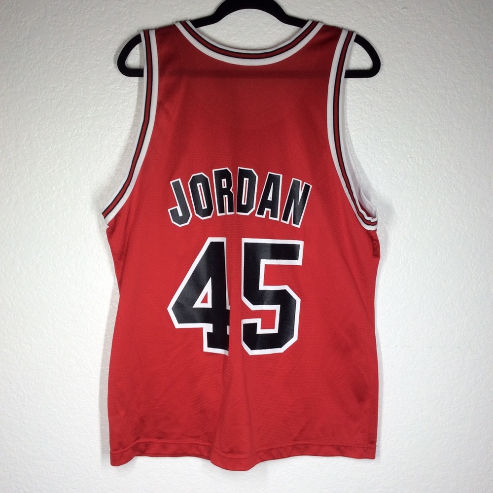 CHAMPION BASKETBALL JERSEY – CHICAGO BULLS – JORDAN #45 - Picture 4 of 7